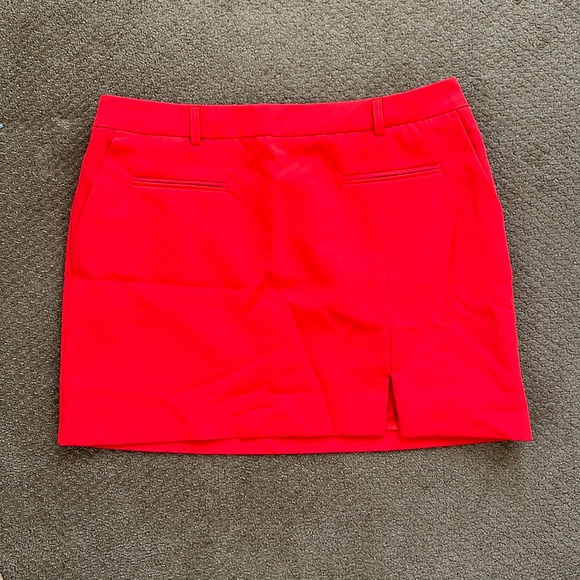 Miss selfridge split hem tailored mini skirt size US 12 - Picture 2 of 9
